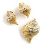 Kenneth Jay Lane Shell jewelry set