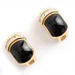 Christian Dior Enamel earrings
