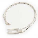 Gucci Silver G necklace