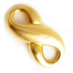 Givenchy Intertwine M brooch