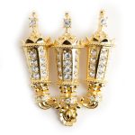 Kenneth Jay Lane Paris Lantern brooch
