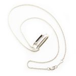 Tiffany & Co. Oval ring Necklace Silver 925