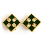 Givenchy Check earrings