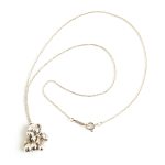 Tiffany & Co. 925 Teddybear necklace