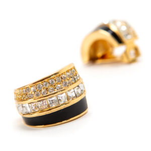 Vintage Christian Dior Geralda on earrings - Image 6
