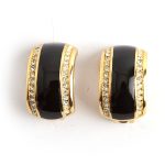 Authentic Christian Dior Edge clip on earrings