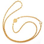 Chanel Coin Ovhal necklace