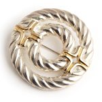 Vintage Cableh brooch