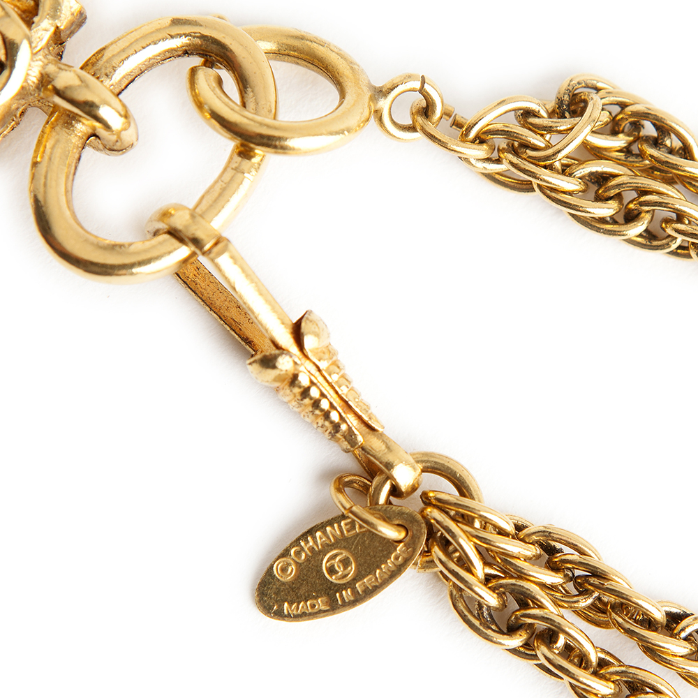 Chanel necklace with magnifying glass pendant - Findage
