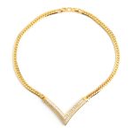 Christian Dior Vee necklace