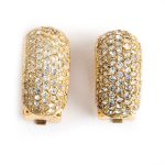 Dior Chrystal earclips