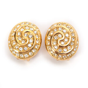 Chr. Dior Ovall earrings - Image 5