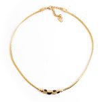 Christian Dior Leaf necklace