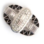Givenchy Silb brooch