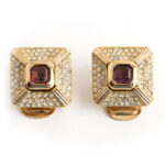 Christian Dior Govh earclips