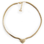 Christian Dior Heart necklace