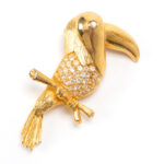 Givenchy Bird brooch