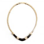 Christian Dior Boomerang necklace